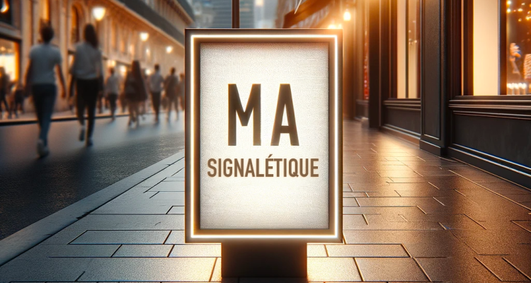 caisson publicitaire MA signalétique