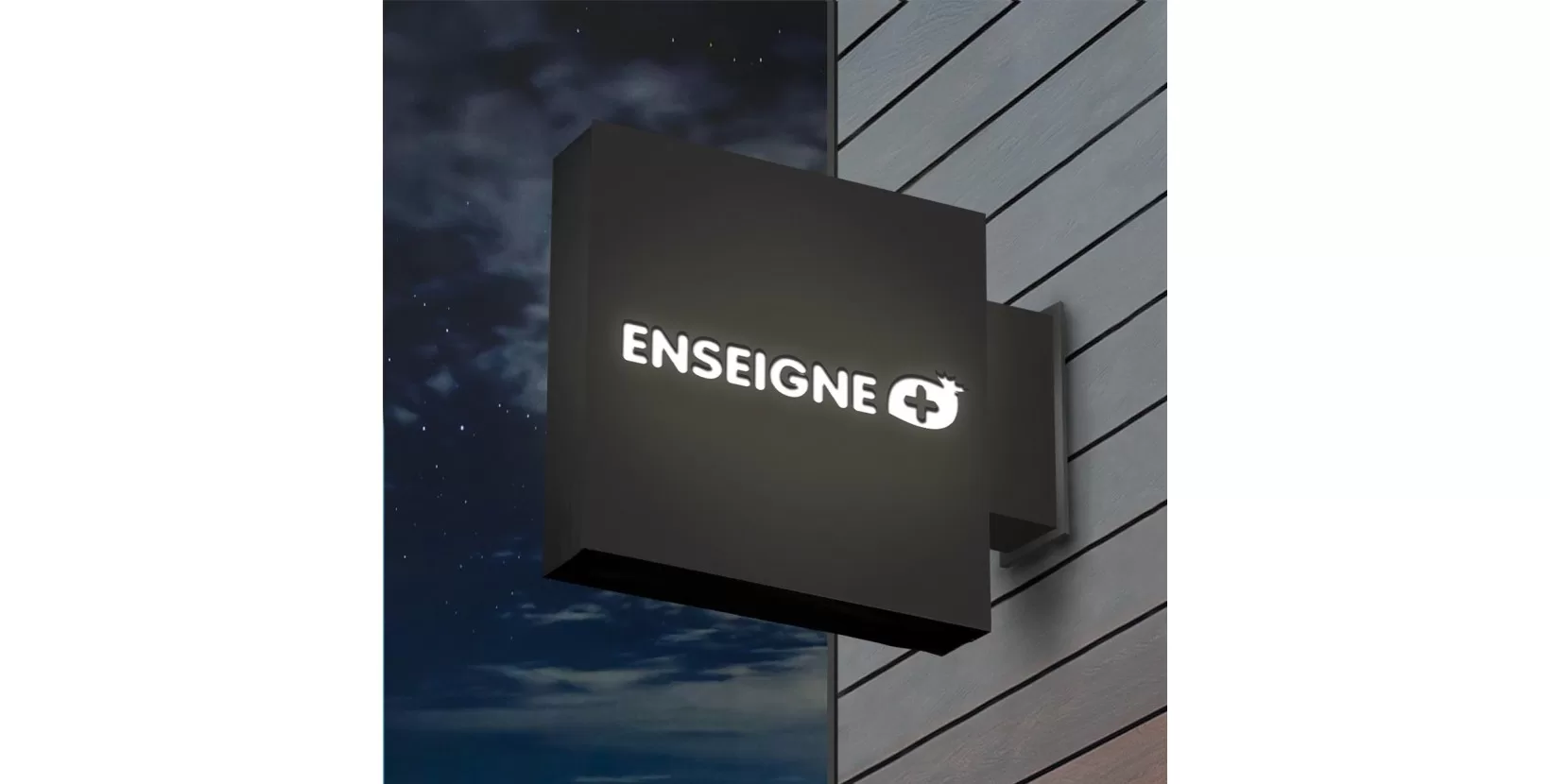 enseigne drapeau