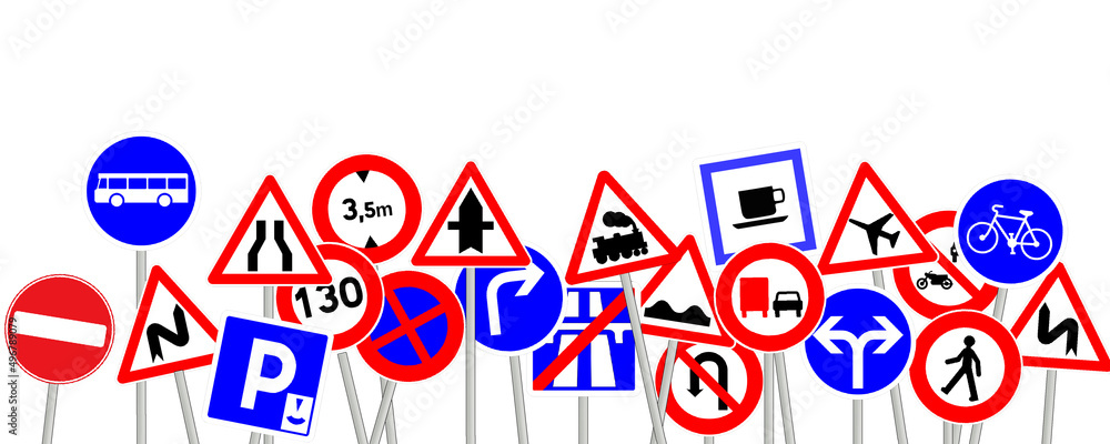panneau routier