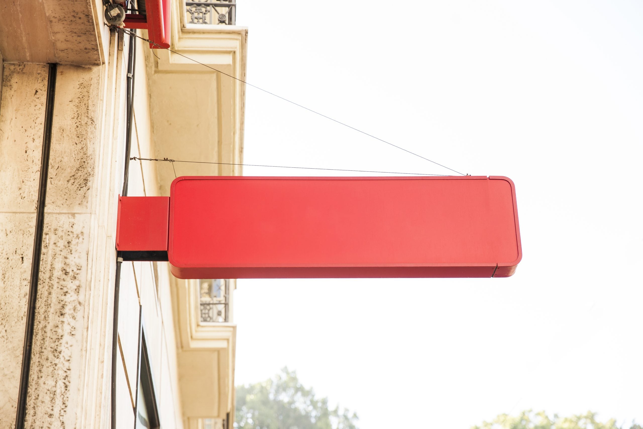 enseigne drapeau