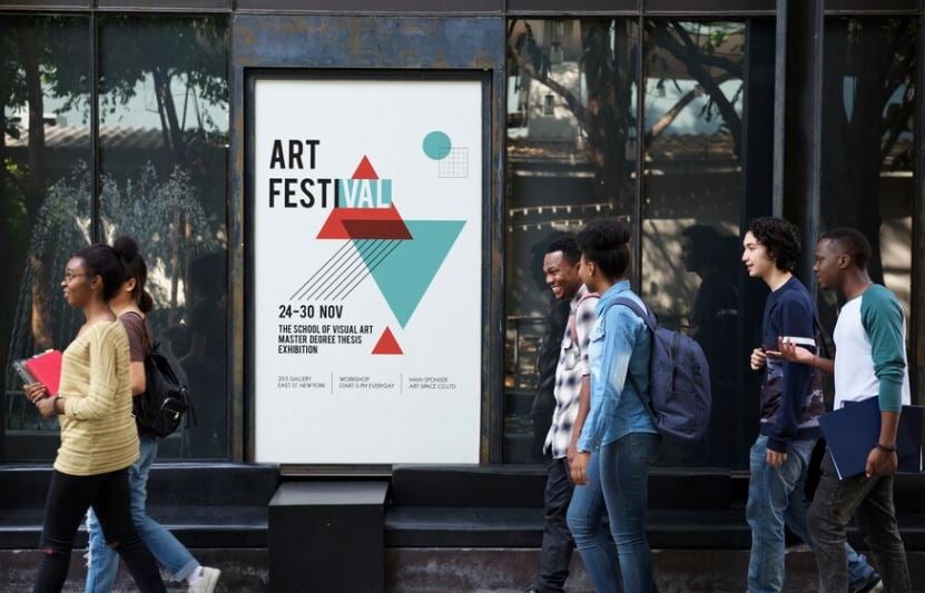 affiche publicitaire