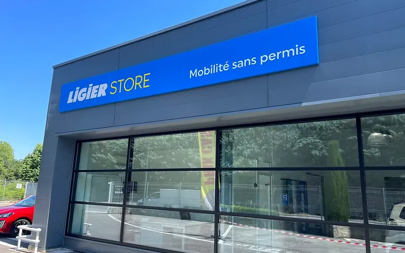 Ligier Store — réalisation : Concept d'enseigne